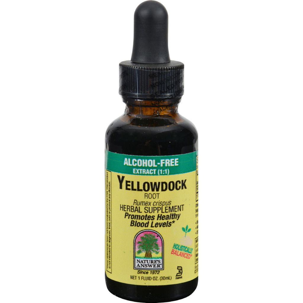 Nature's Answer Yellowdock Root - 1 Fl Oz