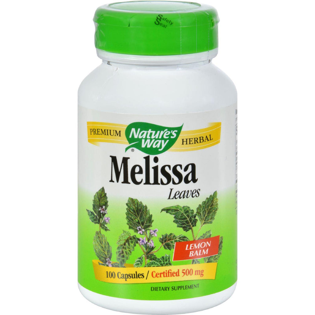 Nature's Way Melissa Leaves - 100 Capsules