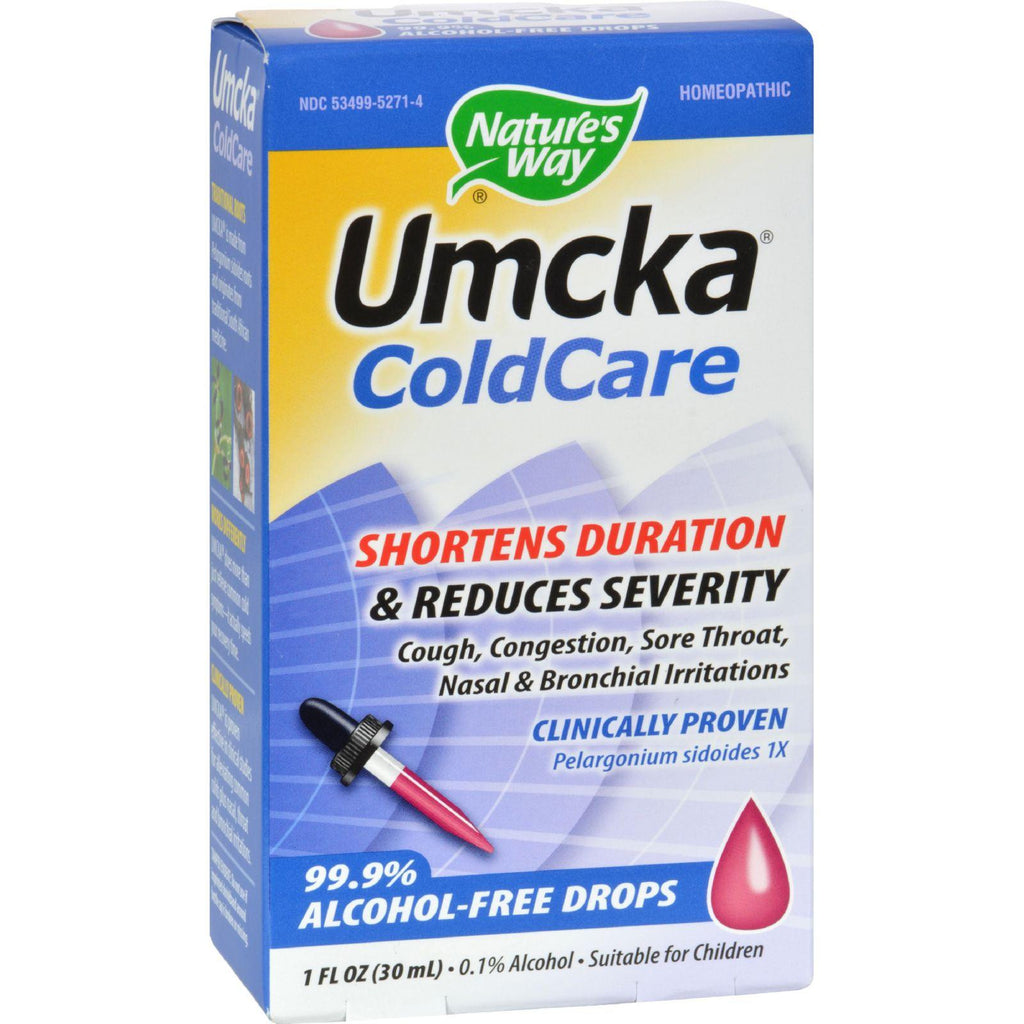 Nature's Way Umcka Coldcare Alcohol-free Drops - 1 Fl Oz