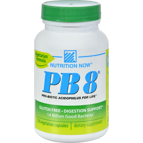 Nutrition Now Pb 8 Pro-biotic Acidophilus For Life - 120 Vegetarian Capsules