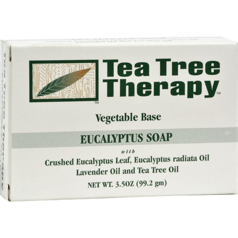 Tea Tree Therapy Eucalyptus Soap Vegetable Base - 3.5 Oz