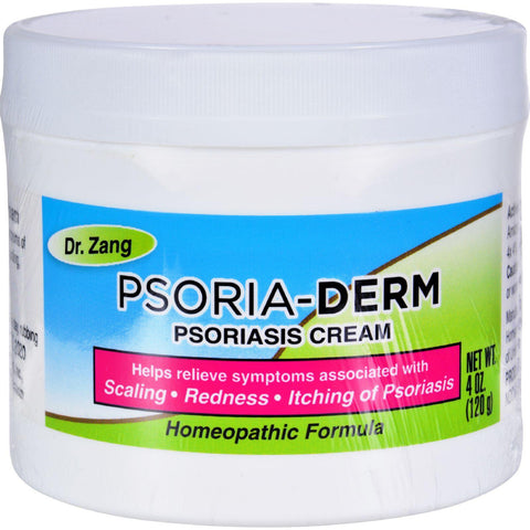 Dr. Zang Homeopathic Psoria-derm Cream - 4 Oz