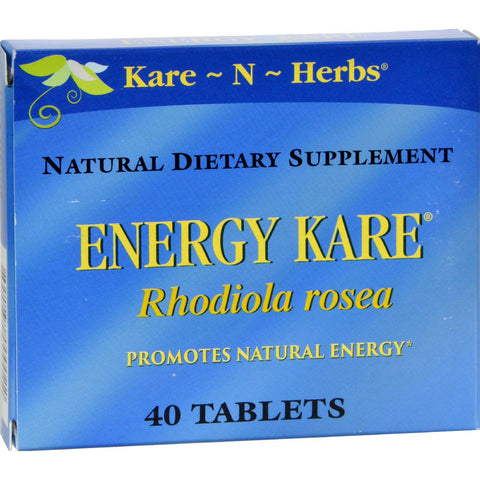 Kare-n-herbs Energy Kare - 40 Tablets