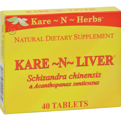 Kare-n-herbs Kare-n-liver - 40 Tablets