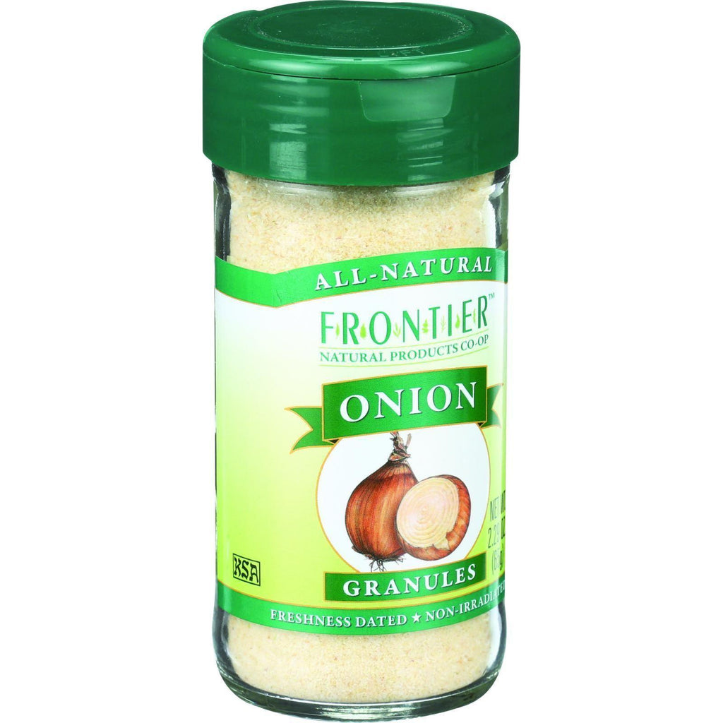 Frontier Herb Onion - Granules - White - 2.29 Oz