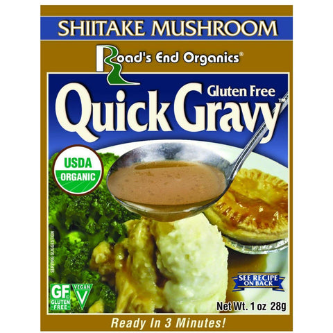Road's End Organics Gravy Mix - Organic - Shiitake Mushroom - 1 Oz - Case Of 12