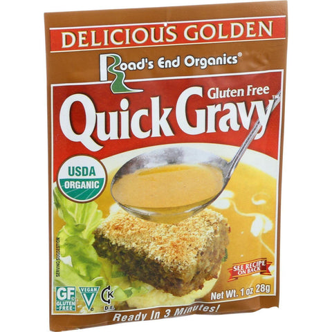 Road's End Organics Gravy Mix - Organic - Golden - 1 Oz - Case Of 12