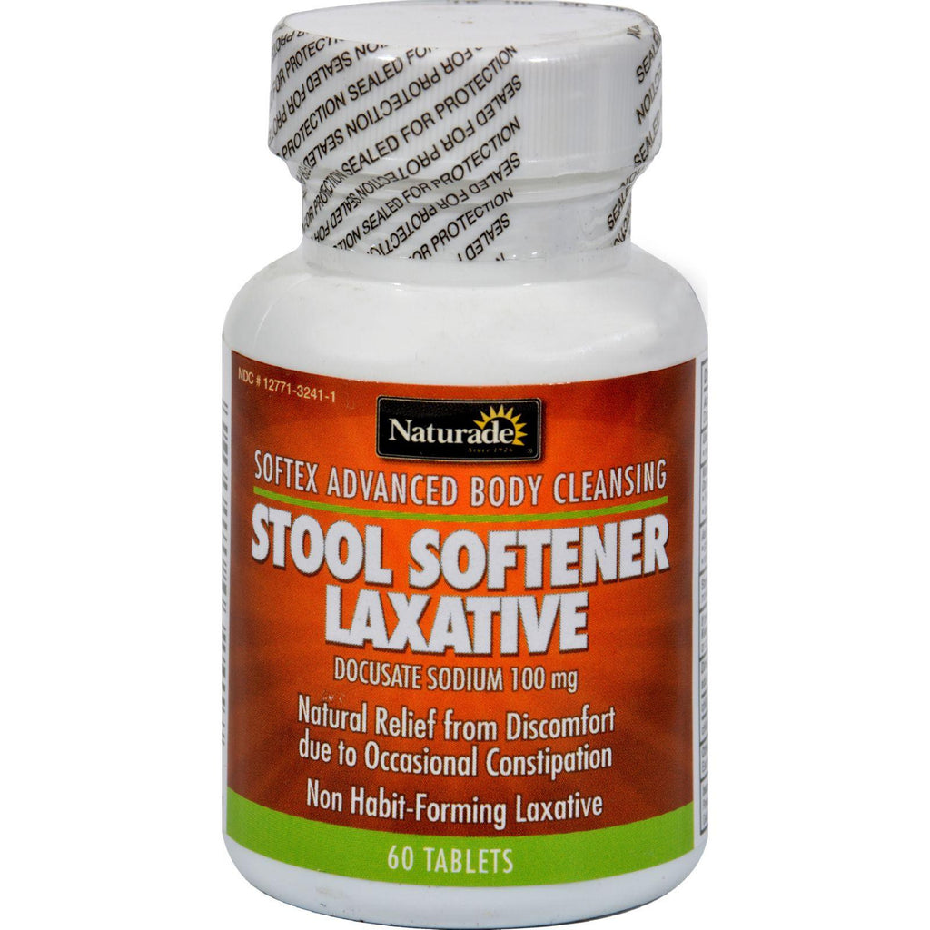 Naturade Softex Stool Softener Laxative - 60 Tablets