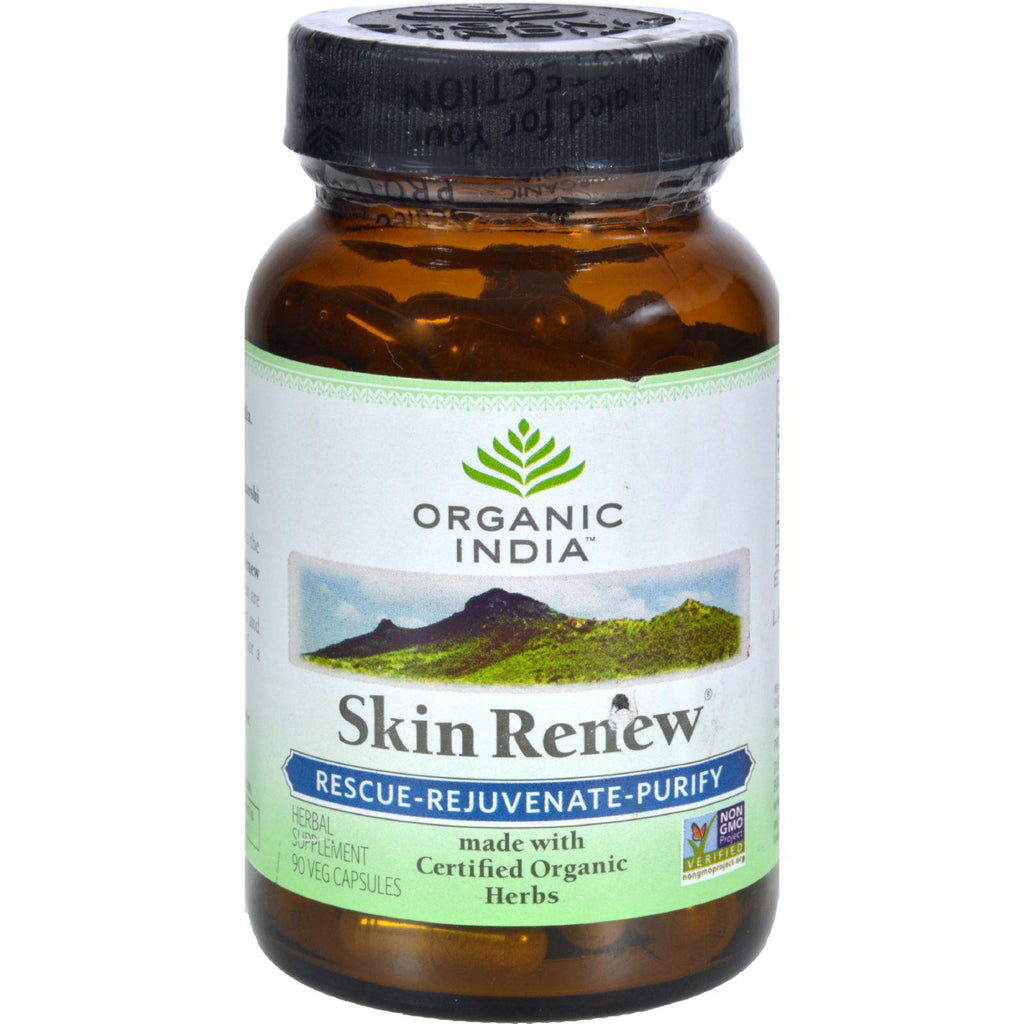 Organic India Skin Renew - 90 Vegetarian Capsules