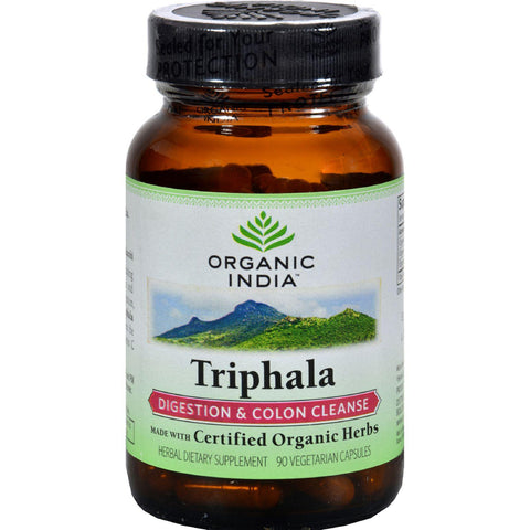 Organic India Triphala - 90 Vegetarian Capsules