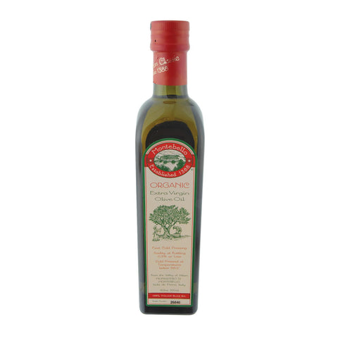 Montebello Organic Olive Oil - Extra Virgin - Case Of 12 - 500 Ml