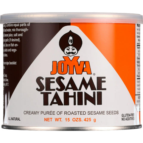 Joyva Roasted Sesame Tahini - 15 Oz - Case Of 12