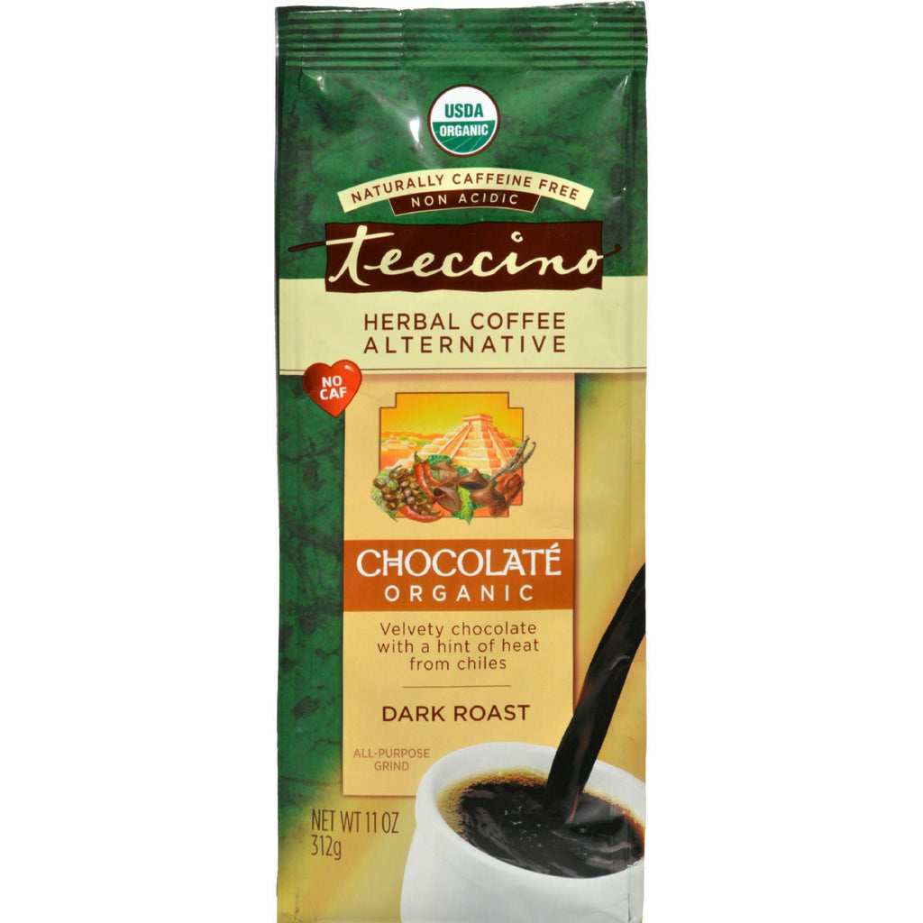 Teeccino Herbal Coffee Chocolate Maya - 11 Oz - Case Of 6