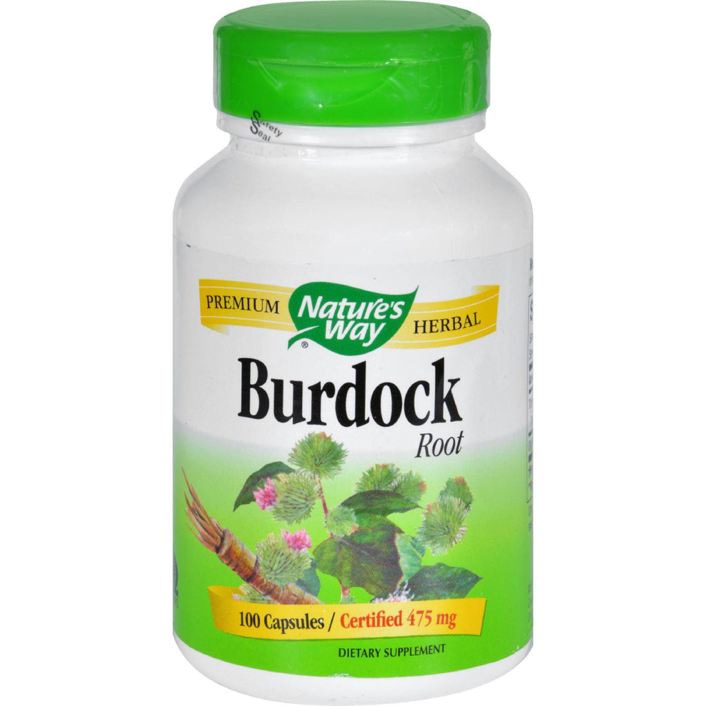 Nature's Way Burdock Root - 100 Capsules