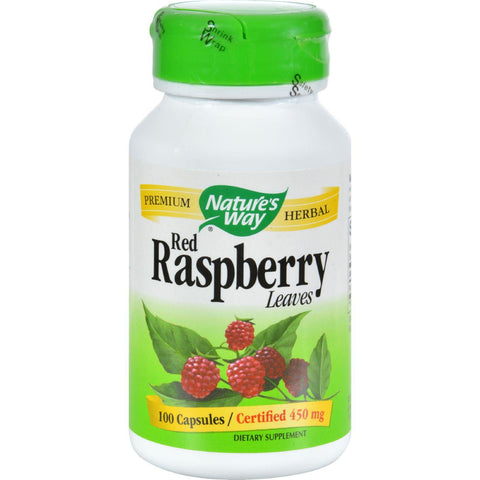 Nature's Way Red Raspberry Leaves - 100 Capsules