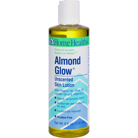 Home Health Almond Glow Skin Lotion Unscented - 8 Fl Oz