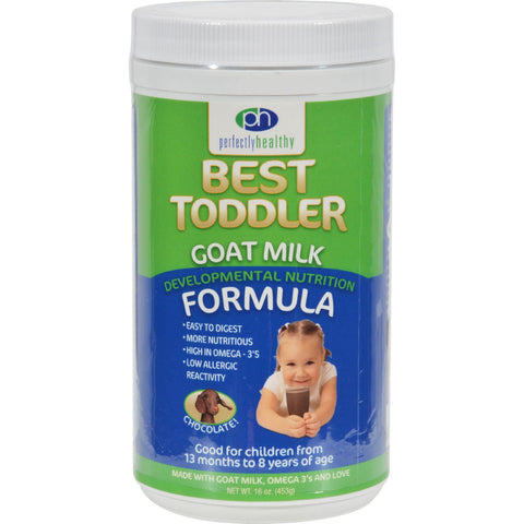 Perfectly Healthy Toddler Goat Milk Formula Chocolate - 16 Oz
