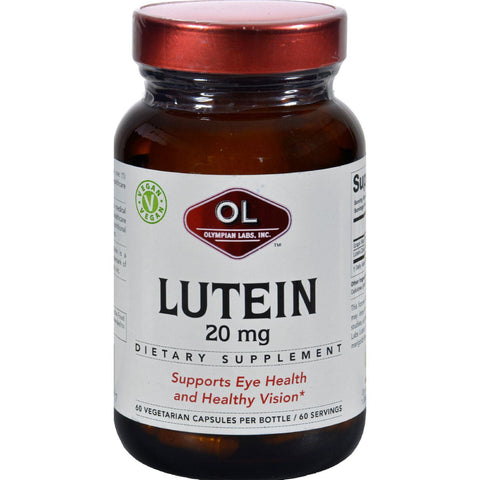 Olympian Labs Lutein - 20 Mg - 60 Vegetarian Capsules