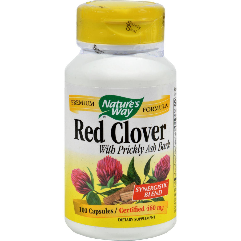 Nature's Way Red Clover With Prickly Ash Bark - 100 Capsules