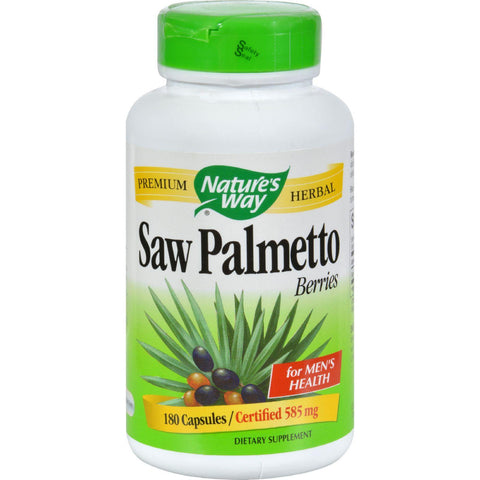 Nature's Way Saw Palmetto Berries - 180 Capsules