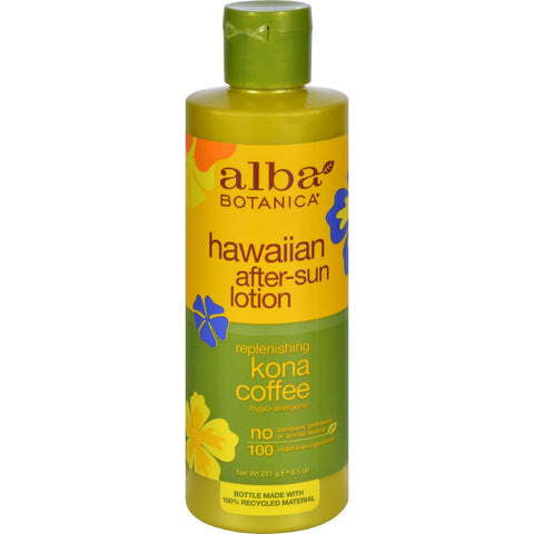 Alba Botanica Hawaiian Kona Coffee After-sun Lotion - 8.5 Fl Oz