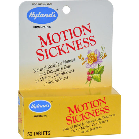 Hyland's Motion Sickness - 50 Tablets