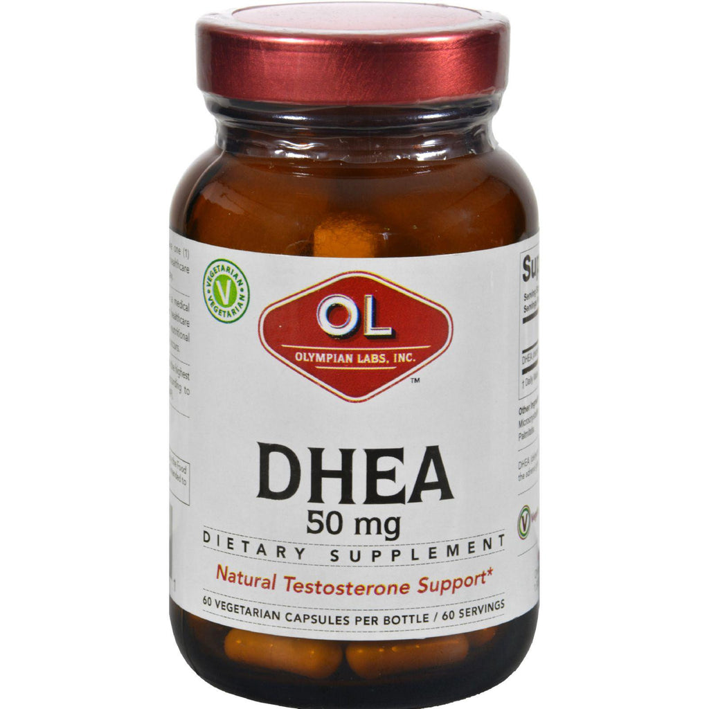 Olympian Labs Dhea - 50 Mg - 60 Vegetarian Capsules