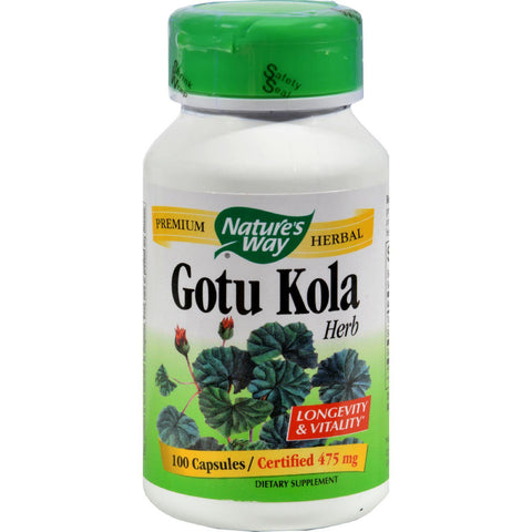 Nature's Way Gotu Kola Herb - 100 Capsules