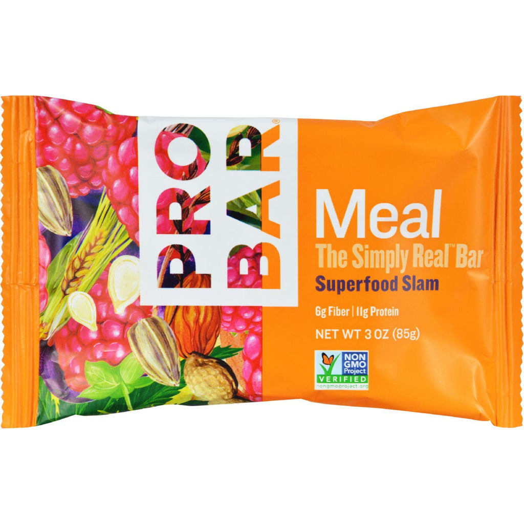 Probar Organic Superfood Slam Bar - Case Of 12 - 3 Oz