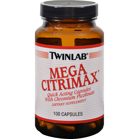 Twinlab Mega Citrimax - 100 Capsules