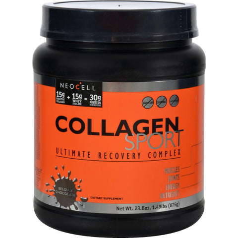 Neocell Laboratories Collagen Sport Ultimate Recovery Complex - Belgian Chocolate - 1.49 Lb.