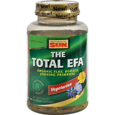 Health From The Sun The Total Efa - 90 Vegetarian Softgels