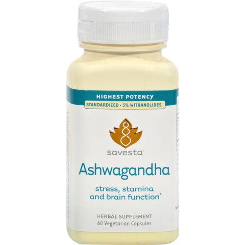 Savesta Ashwagandha - 60 Vegetarian Capsules