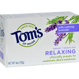 Tom's Of Maine Natural Beauty Bar Relaxing With Calming Lavender - 4 Oz - Case Of 6