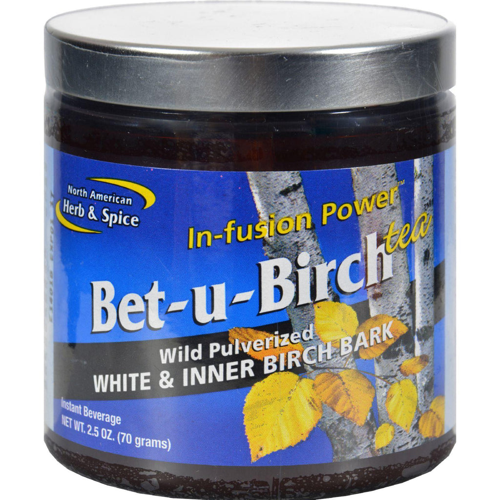 North American Herb And Spice Tea - Bet U Birch Extract - 2.5 Oz