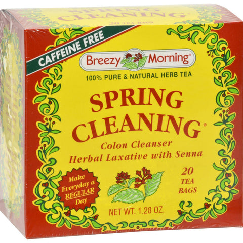 Breezy Morning Teas Spring Cleaning Herbal Tea - 20 Tea Bags