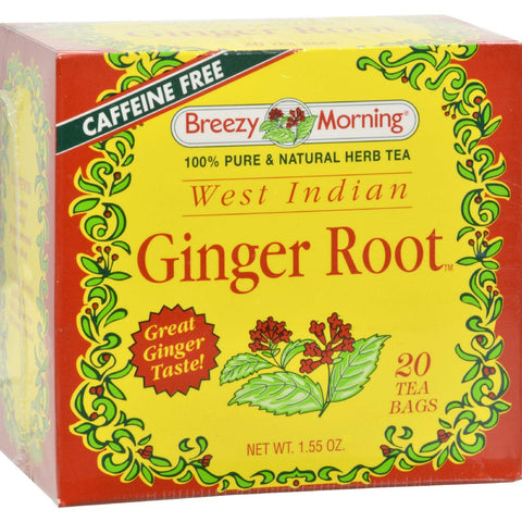Breezy Morning West Indian Ginger Root - 20 Tea Bags