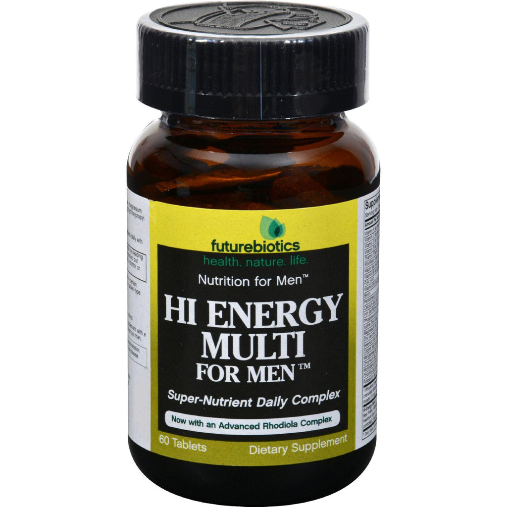 Futurebiotics Hi-energy Multi For Men - 60 Tablets