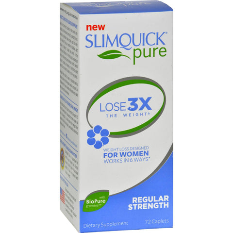 Slimquick Pure - Regular Strength - 72 Caplets