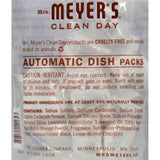 Mrs. Meyer's Automatic Dishwasher Packs - Lavender - Case Of 6 - 12.7 Oz