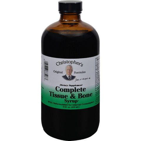 Dr. Christopher's Formulas Complete Tissue And Bone Syrup - 16 Oz