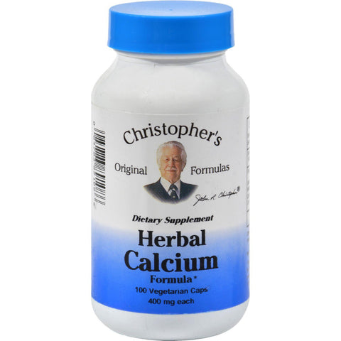 Dr. Christopher's Formulas Herbal Calcium Formula - 425 Mg - 100 Caps