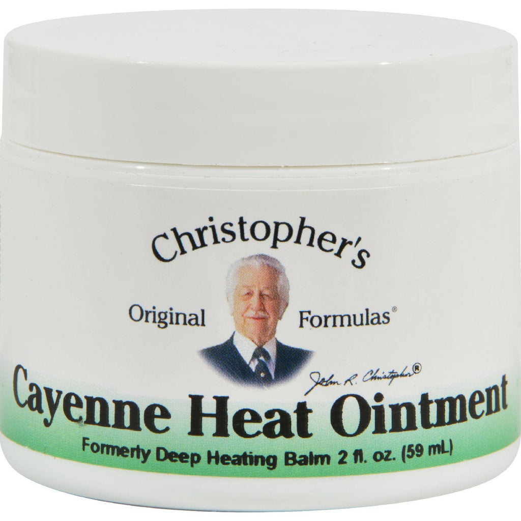 Dr. Christopher's Cayenne Heat Ointment - 2 Fl Oz