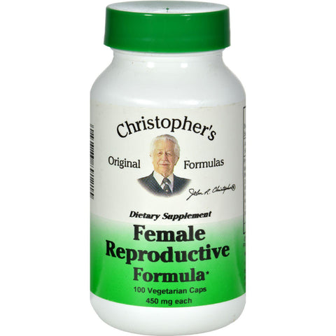 Dr. Christopher's Female Reproductive Formula - 460 Mg - 100 Vegetarian Capsules