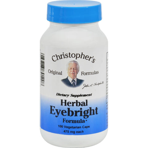 Dr. Christopher's Herbal Eyebright - 450 Mg - 100 Vegetarian Capsules