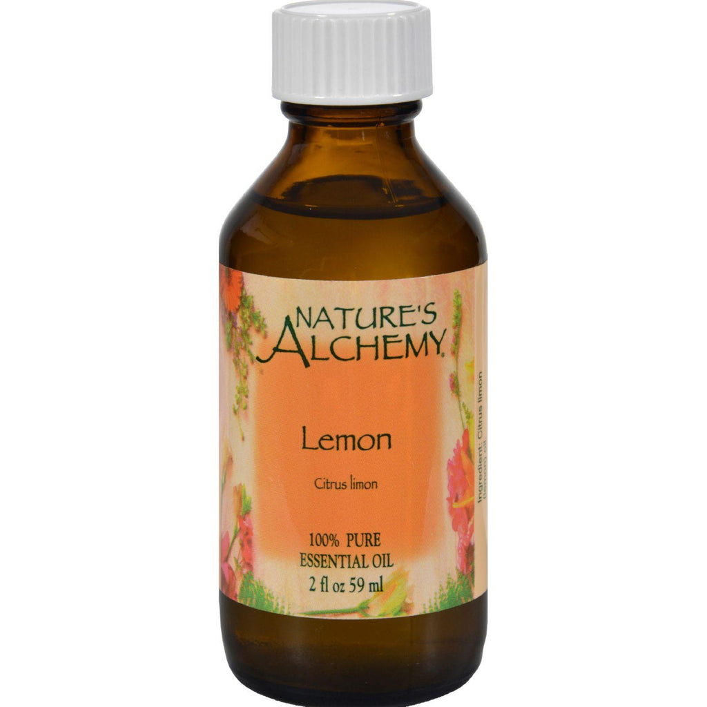 Nature's Alchemy 100% Pure Essential Oil Lemon - 2 Fl Oz