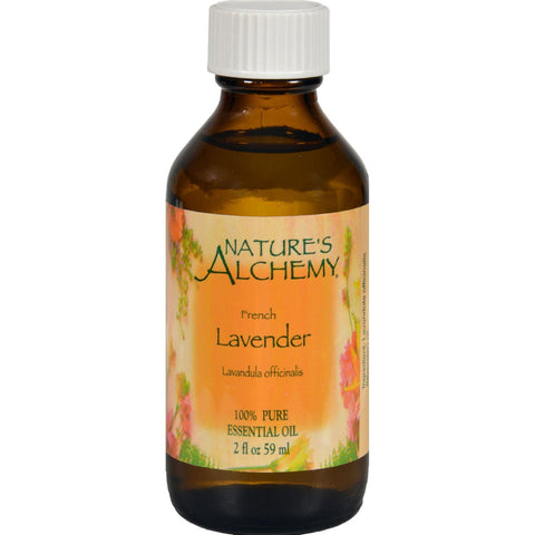 Nature's Alchemy 100% Pure Essential Oil French Lavender - 2 Fl Oz