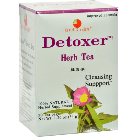 Health King Detoxer Herb Tea - 20 Tea Bags