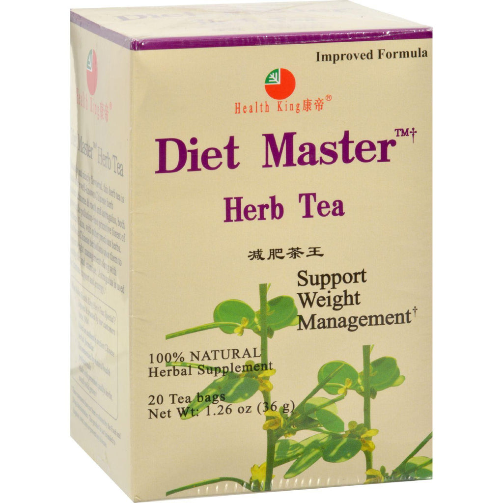 Health King Diet Master Herb Tea - 20 Tea Bags