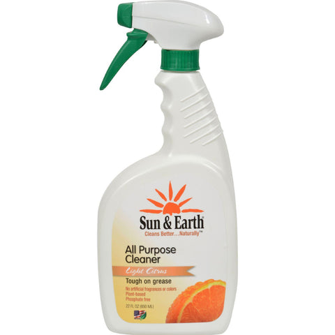 Sun And Earth All Purpose Cleaner - Citrus Power - 22 Oz